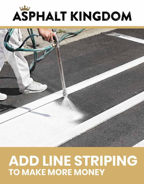Add Line Striping to your business and make more money!